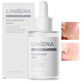 LANBENA Minimiza Poros Facial, Cuidado De La Piel, Sérum De Tratamiento Minimizador De Poros 2.0, Esencia Facial Para Reducir Los Poros, Aliviar La...
