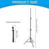 PATIKIL 6.9ft Light Stand Photography, Adjustable Light Stand Photography Tripod