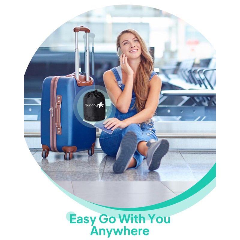 Sunany Relax and Stretch Out During Long Flights with This