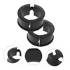 WHAMVOX 8pcs Bicycle Handlebar Gaskets Slip and Vibration Reduction Spacers