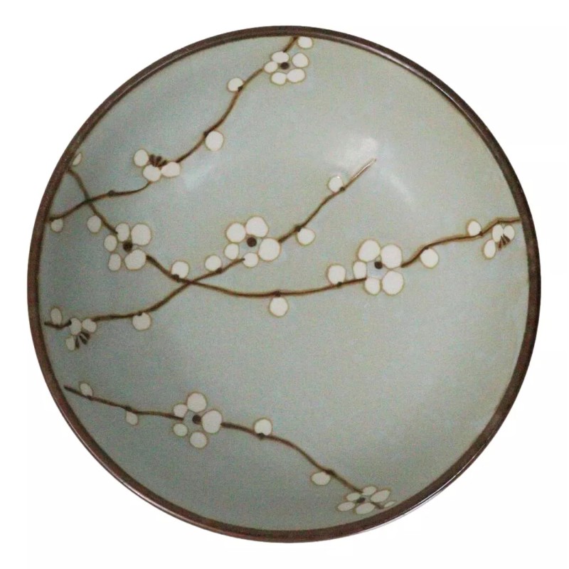 Set Of 4 Japanese Soushun Sakura Cherry Blossoms Porcelain Salad
