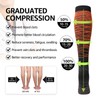 Kickticks 4 Pairs Compression Socks for Woman & Man Unisex