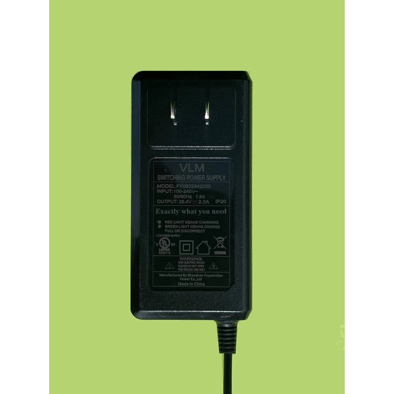 VLM Charger for Rave by Jetson Hoverboards replacement for FY0422941500