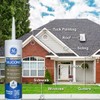 GE Advanced Silicone Caulk for Window & Door, White, 10