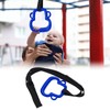 1Pair Children Gymnastic Rings with Adjustable Straps Kids Exercise Pull