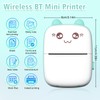 Gabrella Mini Thermal Printer, C9 Bluetooth Labler Maker, Portable Label