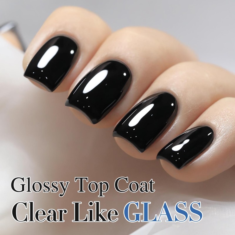 Double Rhythm 2 Pcs 15ML No Wipe Gel Top Coat