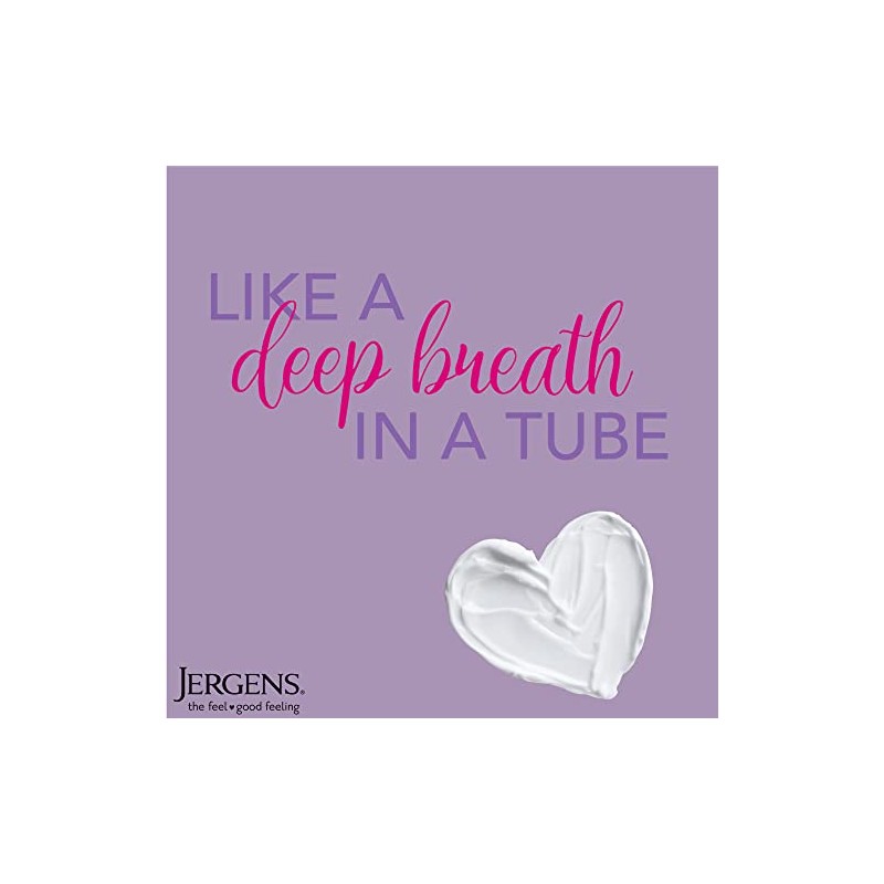 Jergens Lavender Body Butter Moisturizer Ounce Lotion With Essential Oil
