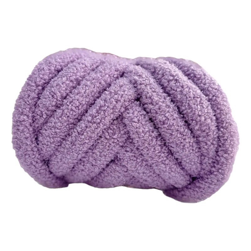 Hilo De Lana Grueso, Hilo De Punto Para Brazo, Violeta
