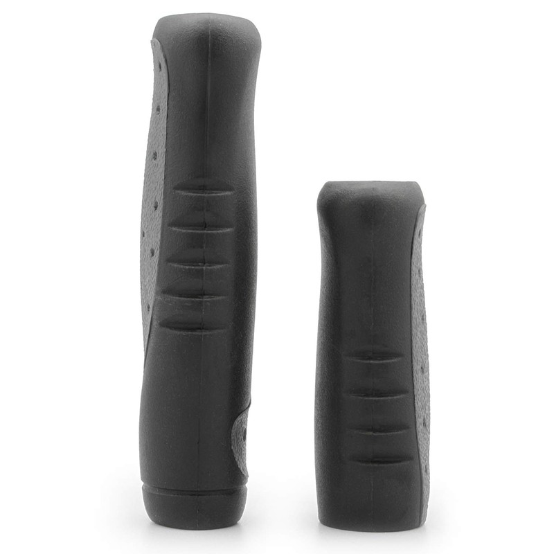 Kartell ® Bicycle Grips Ergonomic for Twist Grip Shifting, Black