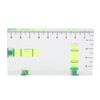 Two Dimensional Horizontal Bubble Level Portable Two Way Integrated Level