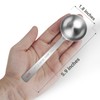 Flezoo 4Pcs Coffee Scoop Spoon - 1 Tablespoon 15ML Stainless