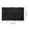 All Black American Flag 3×5 Ft Blackout Flag with Embroidered