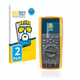 BROTECT Pack of 2 Full Cover Screen Protectors for Fluke MultiMeter 289 Full Screen Protector Film [3D Curved, Anti-Fingerprint, Crystal Clear]