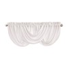 Lush Decor Lucia Elegant Waterfall Valance for Living Room Kitchen,