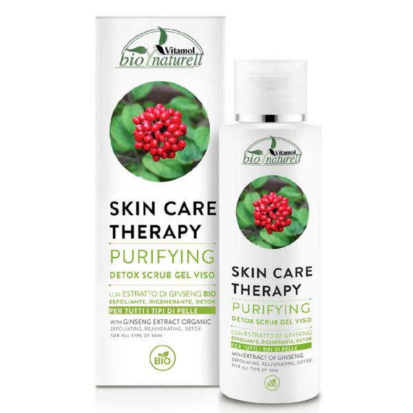 Vitamol Bio Naturell Purifying Detox Scrub Purifying Cleansing Facial Gel