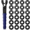 Hicarer 25 Pcs Angle Grinder Nut Angle Grinder Wrench Kit