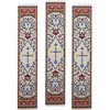 Bookmarks Book Markers Three Bar Cross, Tapestry 9 1/8 Inch,
