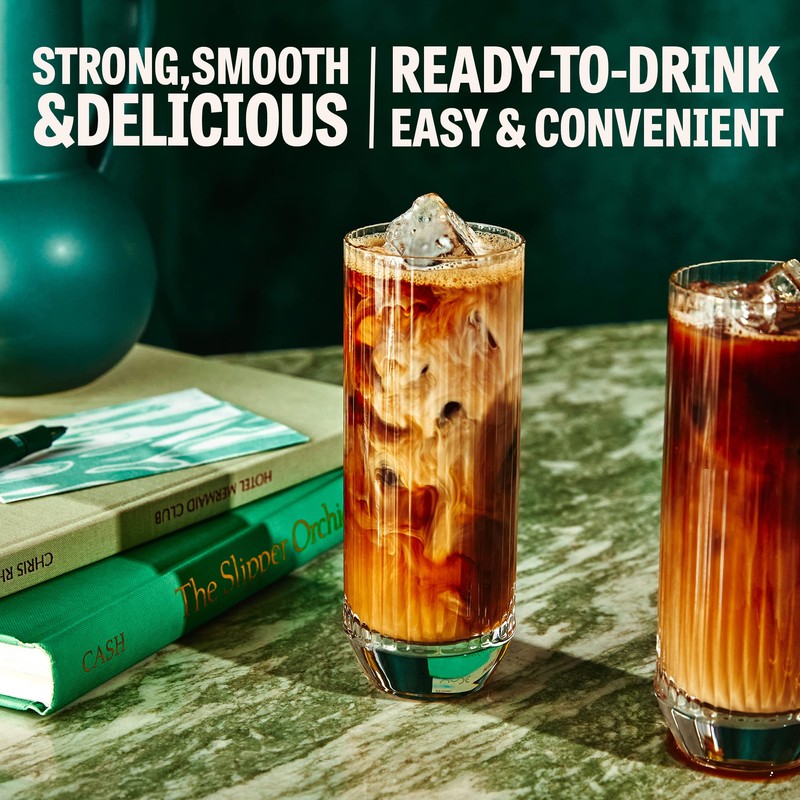 Wandering Bear Organic Vanilla Cold Brew Coffee, 32 fl oz,