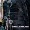 TIMULTI Carabiner, Stylish, Titanium Keychain, Quick Release, Key Hook, Bag,