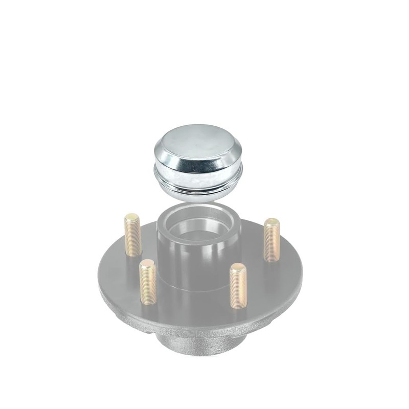 TYHI 2.44 Inch Trailer Hub Dust Cap - Fits 5200-6000