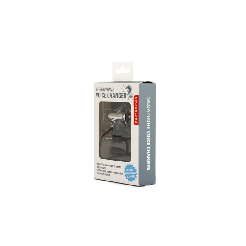 Kikkerland Mini Megaphone Voice Changer