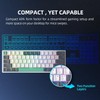 Machenike K500A-B61W 60% Mechanical Wireless Gaming Keyboard, 61 Keys Ultra-Compact