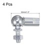 uxcell 4pcs CS10 M6 Angle Ball Joint, M6x1.0 Right Hand