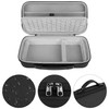 Geekria Audio Interface Carrying Case, Hard Shell Travel Bag Compatible