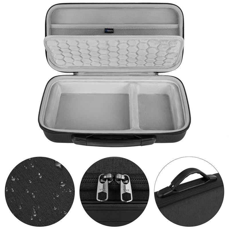 Geekria Audio Interface Carrying Case, Hard Shell Travel Bag Compatible