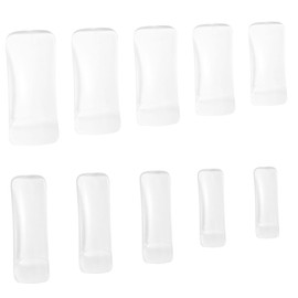 Beavorty Nail Extension Set 500 Pieces Resin Material Pouch for Salons and Home Applications
