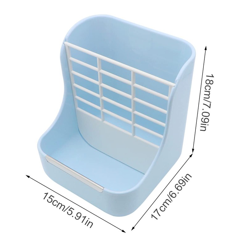 Litewoo Rabbit Hay Feeder Guinea Pig Feeder, 2 in 1