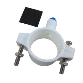 Lemoy RO Water Filters Drain Saddle Valve with 1/4 inch Quick Connect for Reverse Osmosis (RO) Systems (1 pcs)