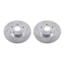 Power Stop JBR712XPR Front Evolution Drilled & Slotted Rotor Pair
