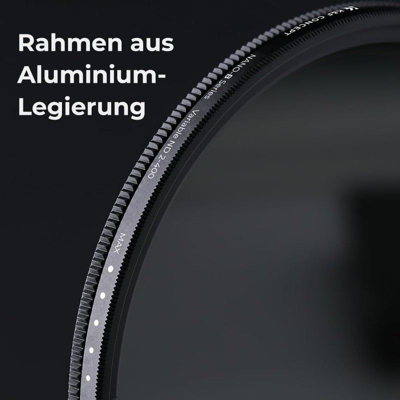 K&F Concept B-Series 40.5 mm ND Filter Variable ND2-ND400 (1-9