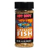 Andy Roo's Salt-Free Grilled Fish Creole Seasoning, 3.5 Ounce Shaker