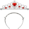 Damaiyyy Princess Tiara Set, Children's Crown Princess 8 Pieces Children's