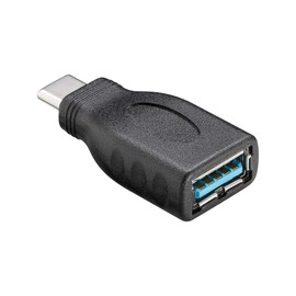 Goobay 45395 USB-C to USB A 3.0 Adapter, Black