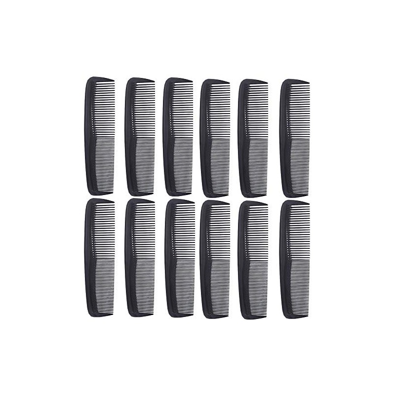 12 Pieces Quality Pocket Hair Comb & Mustache Combs for
