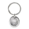 Custom Silver Fingerprint Keyring