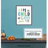 Bible Verse Wall Art - I Am A Child of