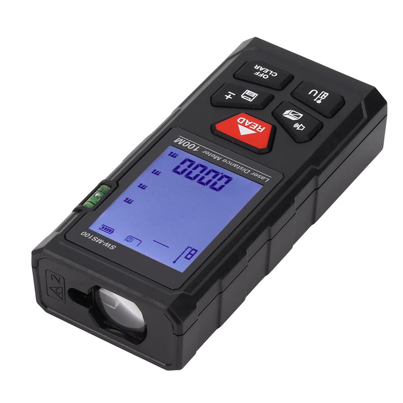 Handheld Infrared Laser Distance Meter Rangefinder High Accuracy Range Measuring