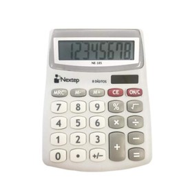 Nextep Calculadora 8 Dígitos Escolar Batería/Solar