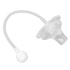 Bottle Nipple with Weighted Straw Duckbill Spout Transparent Soft Silicone