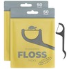 Sea Turtle Dental Floss Picks - Corn Starch Handle -
