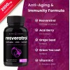 NutraChamps Resveratrol 1450 Mg Antienvejecimiento 60 Capsulas Hecho Usa