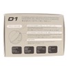 Honma Golf Ball D1 D-1 BT2201 2-Piece Soft Ionomer Distance