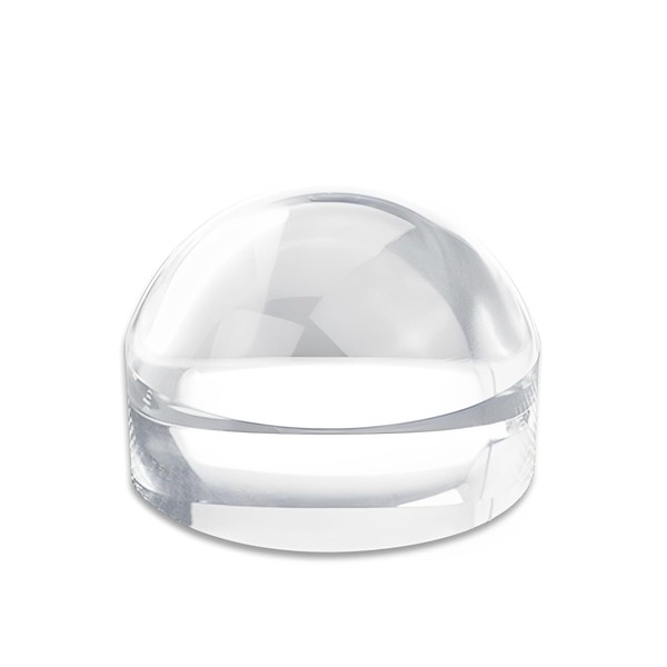 MAGDEPO 4X Dome Magnifier 3 Inch Reading Magnifying Glass Acrylic
