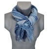 Ella Jonte Men's Striped Tie Dye Style Scarf Blue or