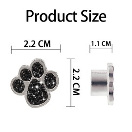 CGEAMDY Set of 4 Valve Caps for Car, Bling Valve Caps, Rhinestone Vehicle Car Tyre Caps Covers, Chrome, Dust Caps for Car Tyres, SUV, Motorcycle (Black)